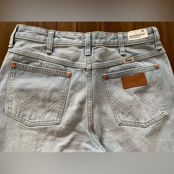 Wrangler worldwide 661 high rise wide leg jeans - Picture 6 of 14